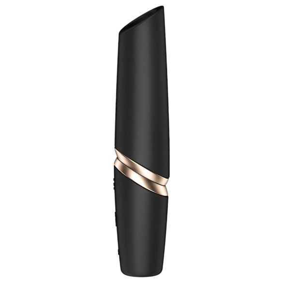 Satisfyer Απαλό Φιλί - Κραγιόν Δόνητης (μαύρο)