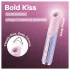 Satisfyer Bold Kiss - δονητής ρουζ με κυματιστή αίσθηση αέρα (ροζ)