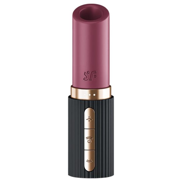 Satisfyer Pro 2 Kiss - Δονητής με κυματισμό αέρα σχήματος κραγιόν (μαύρο)