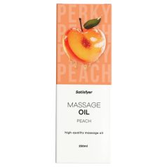   Satisfyer - λάδι μασάζ με άρωμα ροδάκινο - 250ml