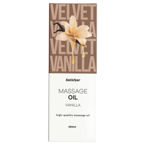Satisfyer - λάδι μασάζ - βανίλια - 250ml