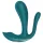 Satisfyer Top Secret+ - φορετός δονητής τριπλής διέγερσης - πράσινο
