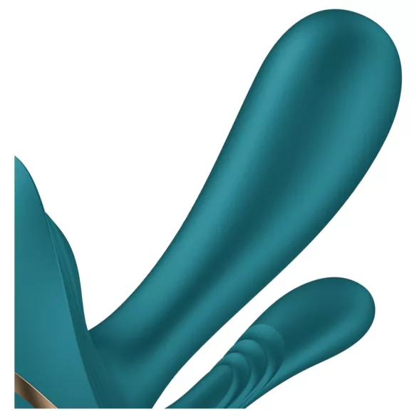 Satisfyer Top Secret+ - φορετός δονητής τριπλής διέγερσης - πράσινο