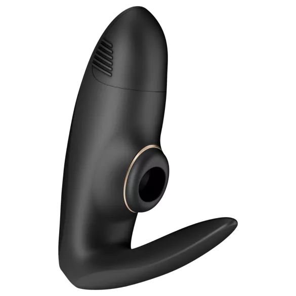 Satisfyer Pro 4 Couples - δονητής ζευγαριών με κύματα αέρα - μαύρο