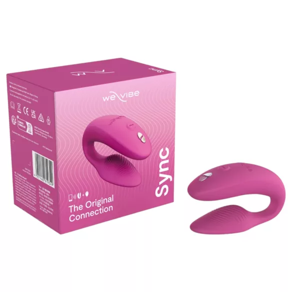 We-Vibe Sync - Δονητής ζευγαριού με εφαρμογή και τηλεχειρισμό (ροζ)