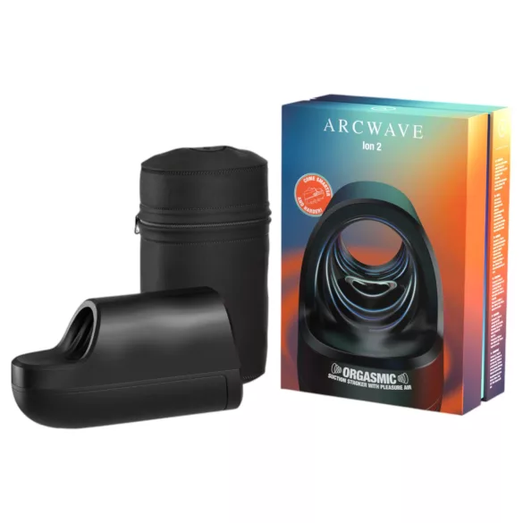 Arcwave Ion2 - ανδρικό masturbator με κύματα αέρα (μαύρο)