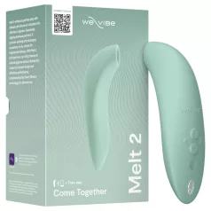   We-Vibe Melt 2 - Συσκευή διέγερσης κλειτορίδας με κύματα αέρα, με έλεγχο μέσω εφαρμογής (τιρκουάζ)