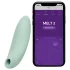 We-Vibe Melt 2 - Συσκευή διέγερσης κλειτορίδας με κύματα αέρα, με έλεγχο μέσω εφαρμογής (τιρκουάζ)