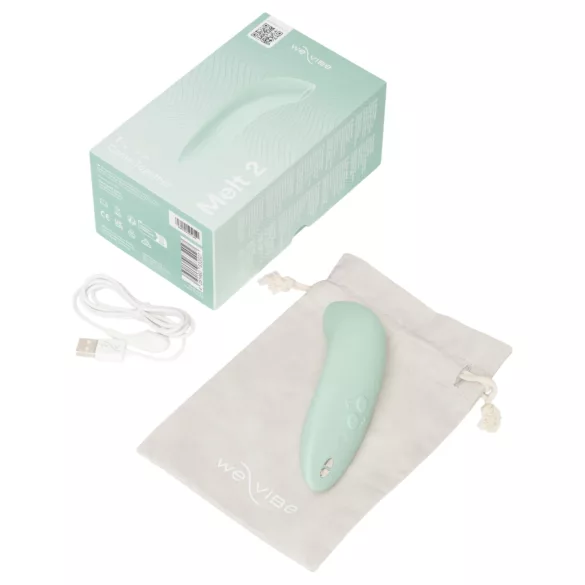 We-Vibe Melt 2 - Συσκευή διέγερσης κλειτορίδας με κύματα αέρα, με έλεγχο μέσω εφαρμογής (τιρκουάζ)
