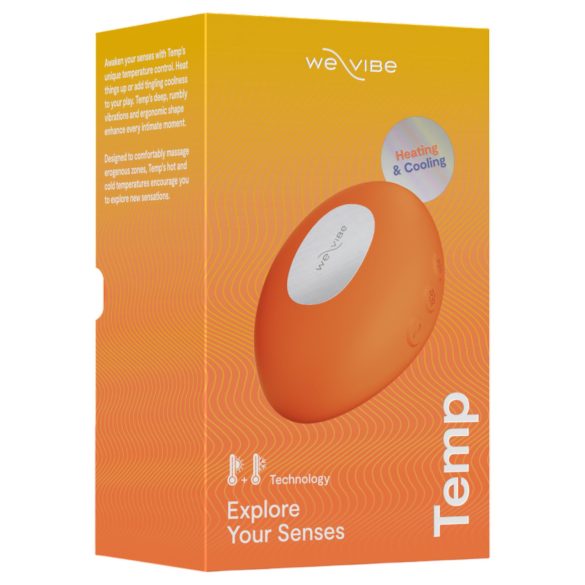 We-Vibe Temp - θερμαντήρας-ψυκτήρας δονητής κλειτορίδας (πορτοκαλί)