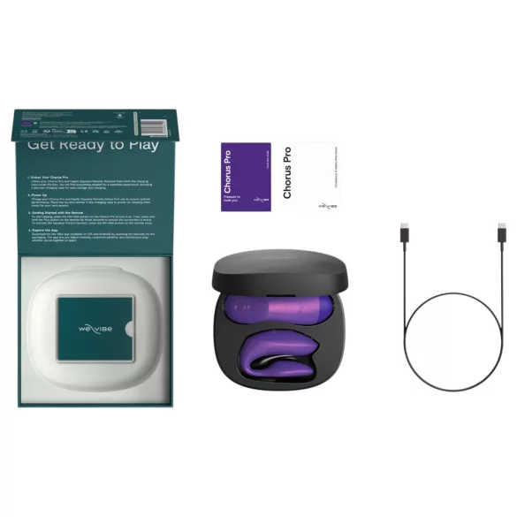 We-Vibe Chorus Pro - Δονητής ζευγαριού με εφαρμογή και τηλεχειριστήριο (μωβ)