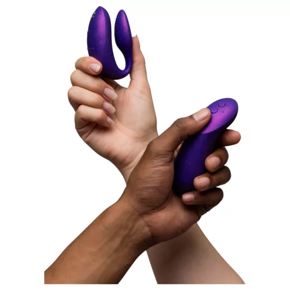 We-Vibe Chorus Pro - Δονητής ζευγαριού με εφαρμογή και τηλεχειριστήριο (μωβ)