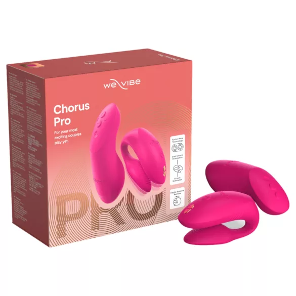 We-Vibe Chorus Pro - Δονητής ζευγαριού με εφαρμογή και τηλεχειρισμό (ροζ)