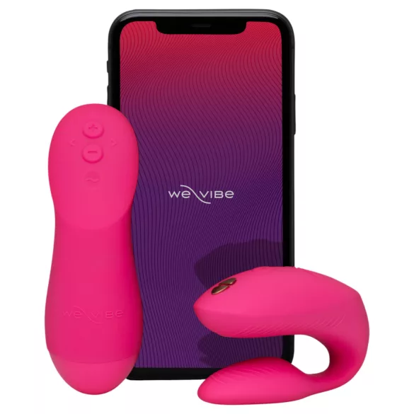 We-Vibe Chorus Pro - Δονητής ζευγαριού με εφαρμογή και τηλεχειρισμό (ροζ)