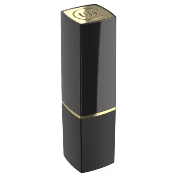 Womanizer Beauty - διεγερτής κλειτορίδας με κύματα αέρα σε σχήμα κραγιόν (μαύρο)