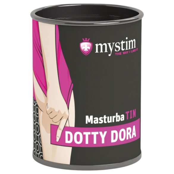 Mystim MasturbaTIN Dotty Dora - διάτρητος αυνανιστής (λευκός)