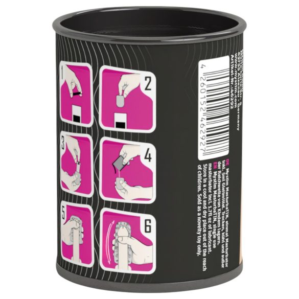 Mystim - ανδρικό αυνανιστήρι με κύματα Swirl Girl - λευκό