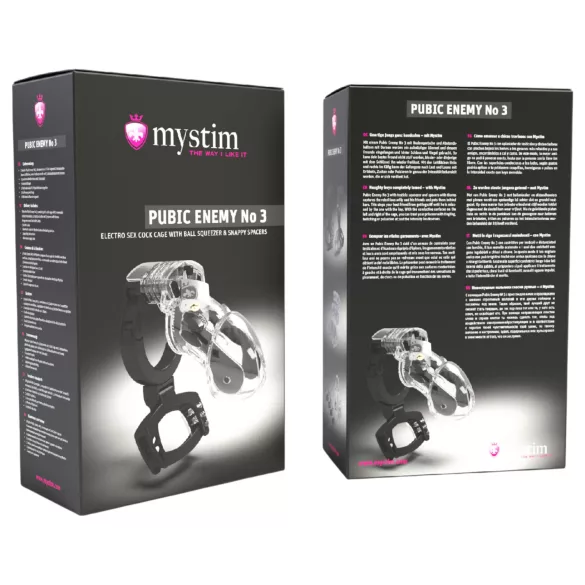 Mystim - κλουβί πέους ηλεκτροστυμίας - ανδρικό sex toy