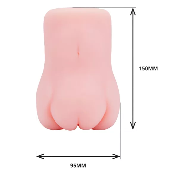 TAMASHII Λαγνή Σύζυγος - ιαπωνικός κολπικός onahole (φυσικό χρώμα)