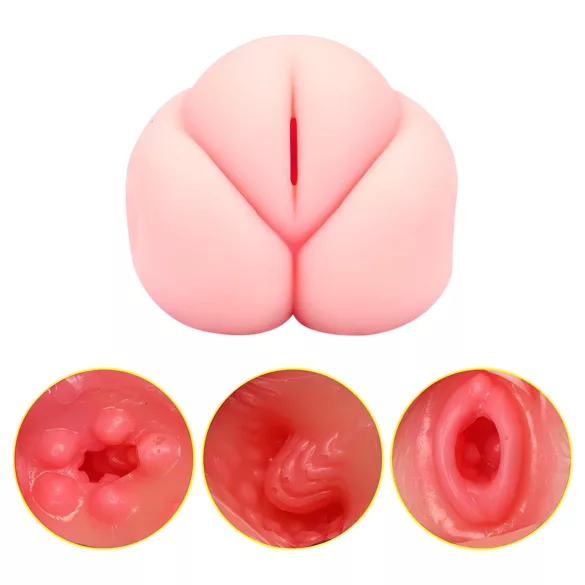 TAMASHII Λαγνή Σύζυγος - ιαπωνικός κολπικός onahole (φυσικό χρώμα)