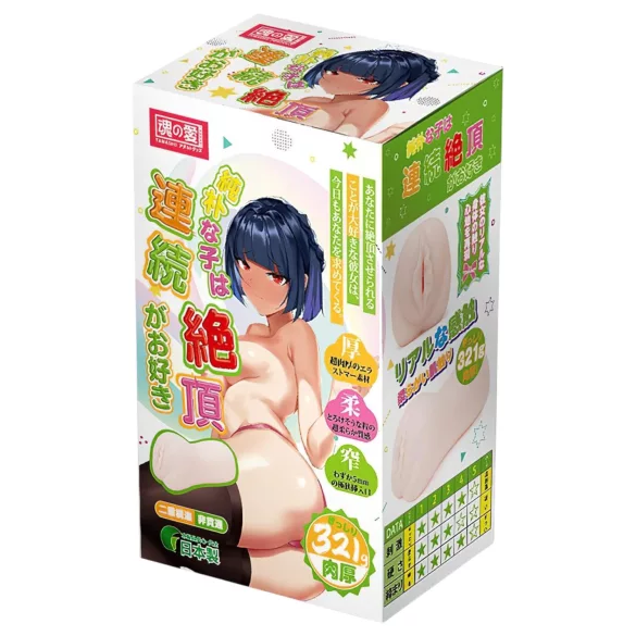 TAMASHII Continuous Orgasm - ανιμέ τεχνητός κόλπος μαλακιστήρι (φυσικό)
