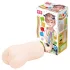 TAMASHII Squeezing Ranch - ανδρικό ομοίωμα κόλπου (ιαπωνικού άνιμε, φυσικό χρώμα)