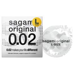   Sagami Original 0.02 L - προφυλακτικό - 58mm - 1 τεμάχιο