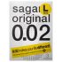 Sagami Original 0.02 L - προφυλακτικό - 58mm - 3 τεμάχια