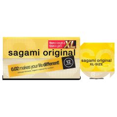   Sagami Original 0.02 XL - προφυλακτικό - 61mm - 12 τεμάχια