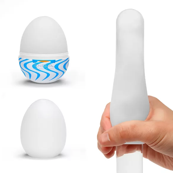 TENGA Egg Wind - αυγό ανδρικός αυνανιστής σιλικόνη μιας χρήσης