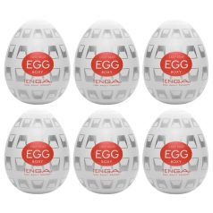   TENGA Egg Boxy - αυγό ανδρικός αυνανιστής 6 τεμάχια