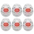 TENGA Egg Boxy - αυγό ανδρικός αυνανιστής 6 τεμάχια