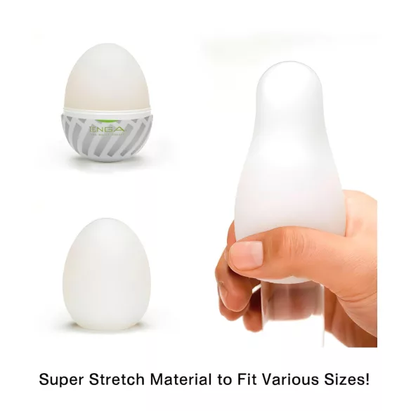 TENGA Egg Brush - αυγοειδές ανδρικό αυνανιστήρι - σετ 6 τεμαχίων