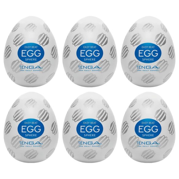 TENGA Egg Sphere - Αυγό μαστρομπατέρ (6 τεμάχια)