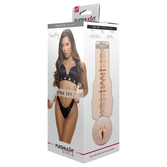 Fleshlight Vina Sky Exotica - ρεαλιστικός τεχνητός κόλπος (φυσικό)