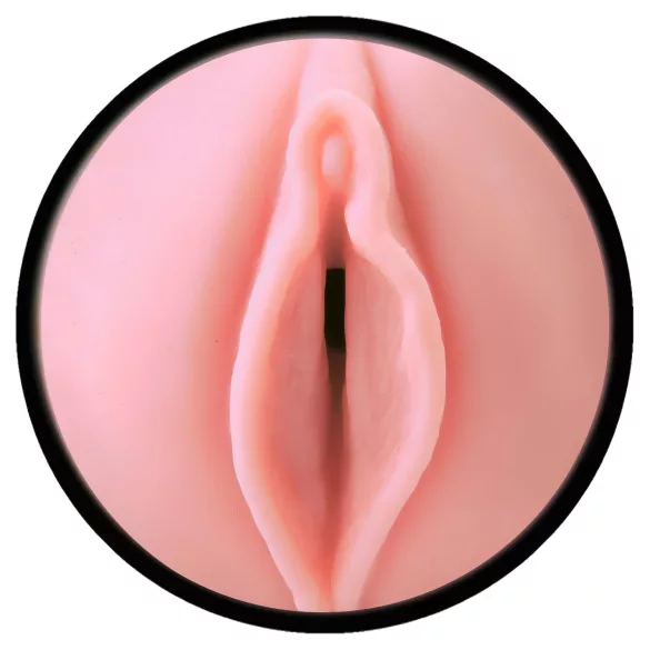Fleshlight - τεχνητός κόλπος ρεαλιστικός για άνδρα - ροζ εσωτερικό, φυσικό χρώμα
