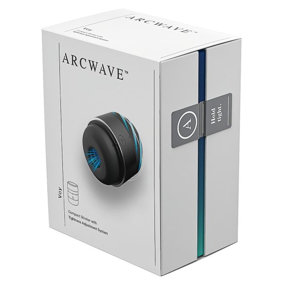 Arcwave - ανδρικός περιστρεφόμενος αυνανιστής με πίεση - μαύρο