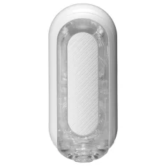   TENGA Flip Zero Gravity - ανδρικό αυνανιστήρι υψηλής τεχνολογίας - λευκό