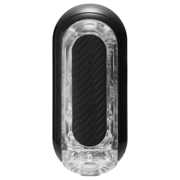 TENGA Flip Zero Gravity - υπέρ-μαλακός μαστιγιοτής (μαύρο)