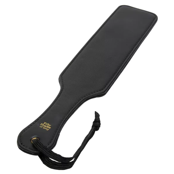 Fifty Shades of Grey - ερωτικό μαστίγιο - δέρμα - μαύρο