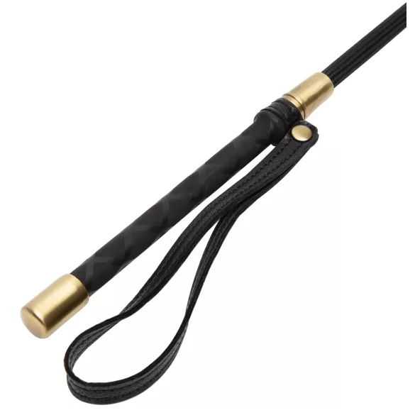 Fifty Shades of Grey - σεξουαλικό μαστίγιο ιππασίας - δέρμα μαύρο