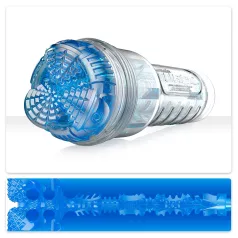  Fleshlight Turbo Core - ανδρικό αυνανιστήρι με ισχυρή αναρρόφηση - μπλε