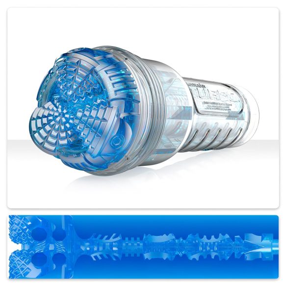 Fleshlight Turbo Core - ανδρικό αυνανιστήρι με ισχυρή αναρρόφηση - μπλε