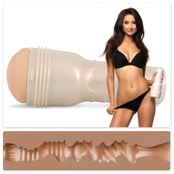 Fleshlight Eliza Ibarra Ethereal - ρεαλιστικό τεχνητό αιδοίο (φυσικό χρώμα)