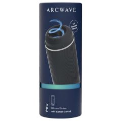   Arcwave Pow - ανδρικός χειροκίνητος αυνανιστής με αναρρόφηση - μαύρο