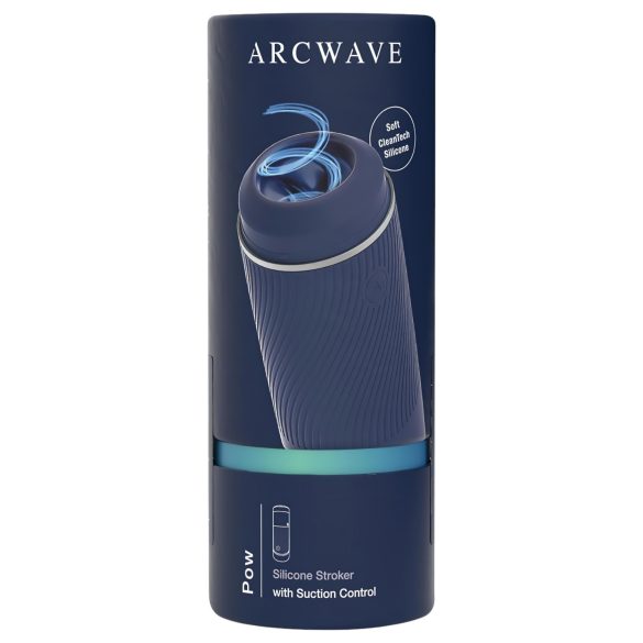 Arcwave Pow - χειροκίνητος αυνανιστής με αναρρόφηση (μπλε)