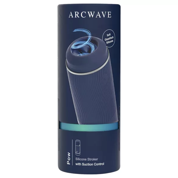 Arcwave Pow - ανδρικό χειροκίνητο σάκο μαστίζω με αναρρόφηση - μπλε