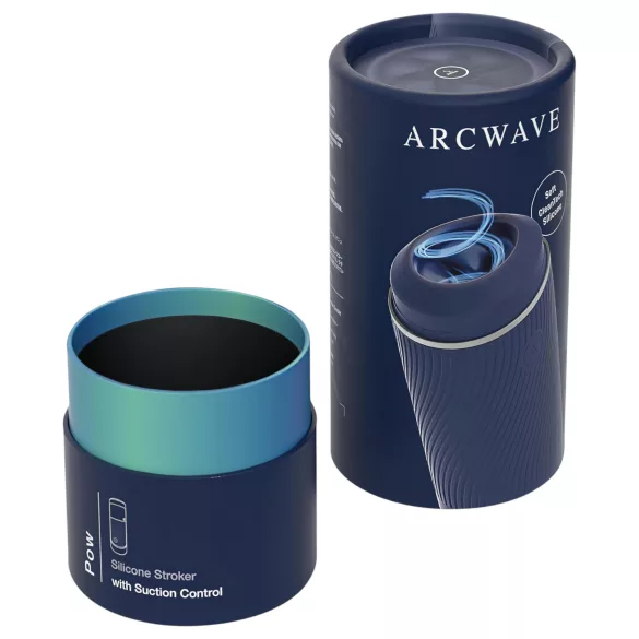 Arcwave Pow - ανδρικό χειροκίνητο σάκο μαστίζω με αναρρόφηση - μπλε
