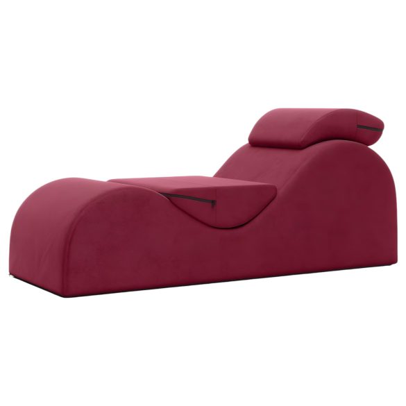 Liberator Esse Lounger - διαμορφώσιμο ντιβάνι 3 κομματιών (κόκκινο)