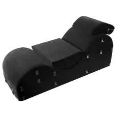   Liberator Black Label Esse - μεταμορφώσιμη τριμερής ταάντρα πολυθρόνα (μαύρο)